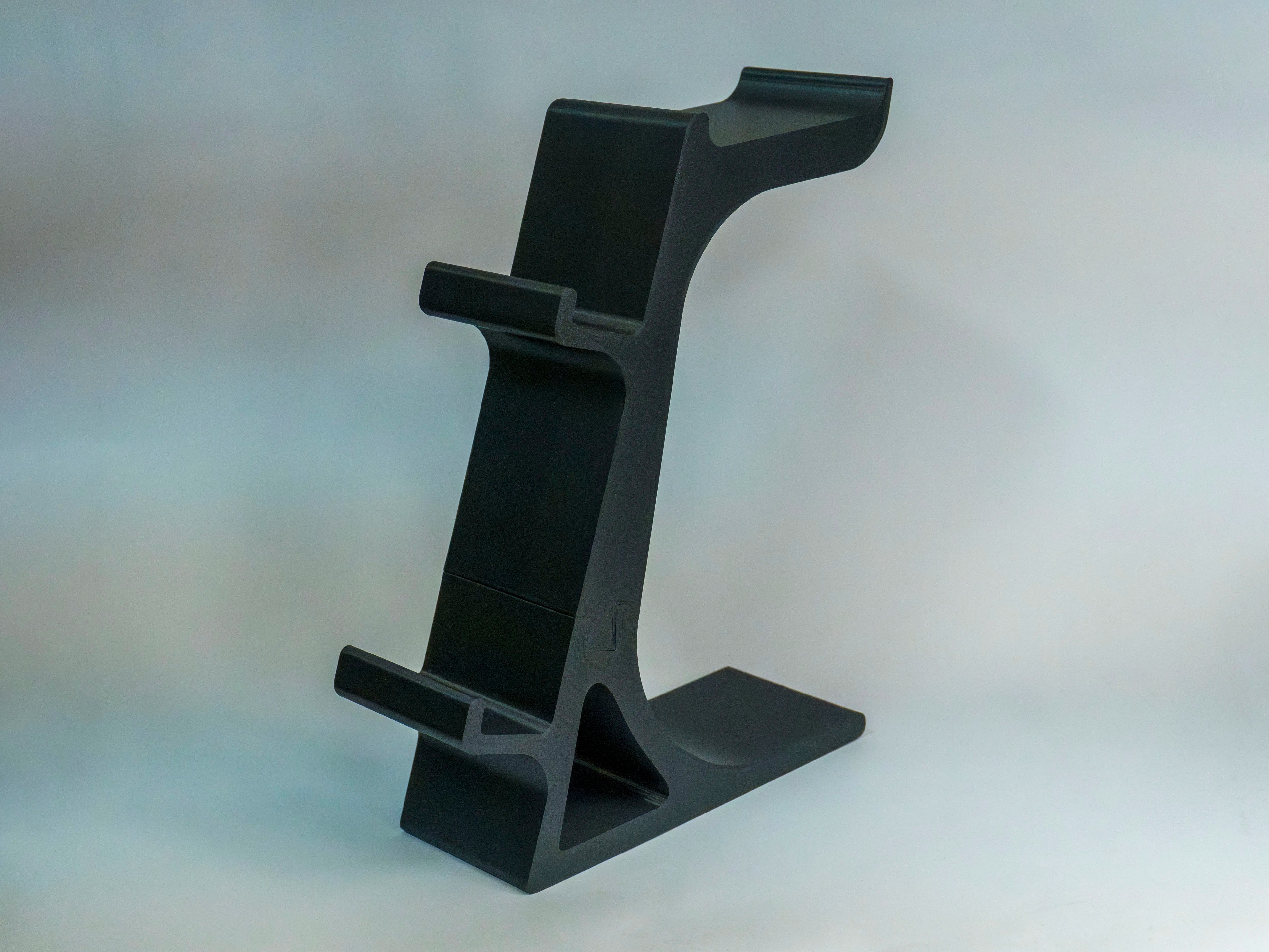 Suport pentru 2 manete si casti gaming, universal PS4 PS5 Xbox Nintendo, Plastic PLA