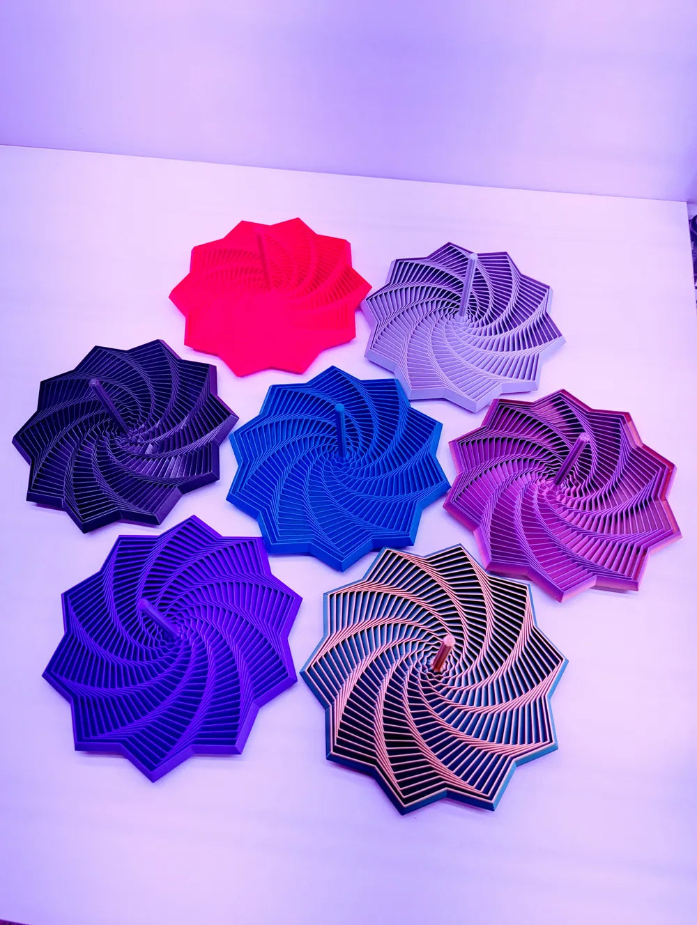 Stele pliabile, printate 3D, din material PLA