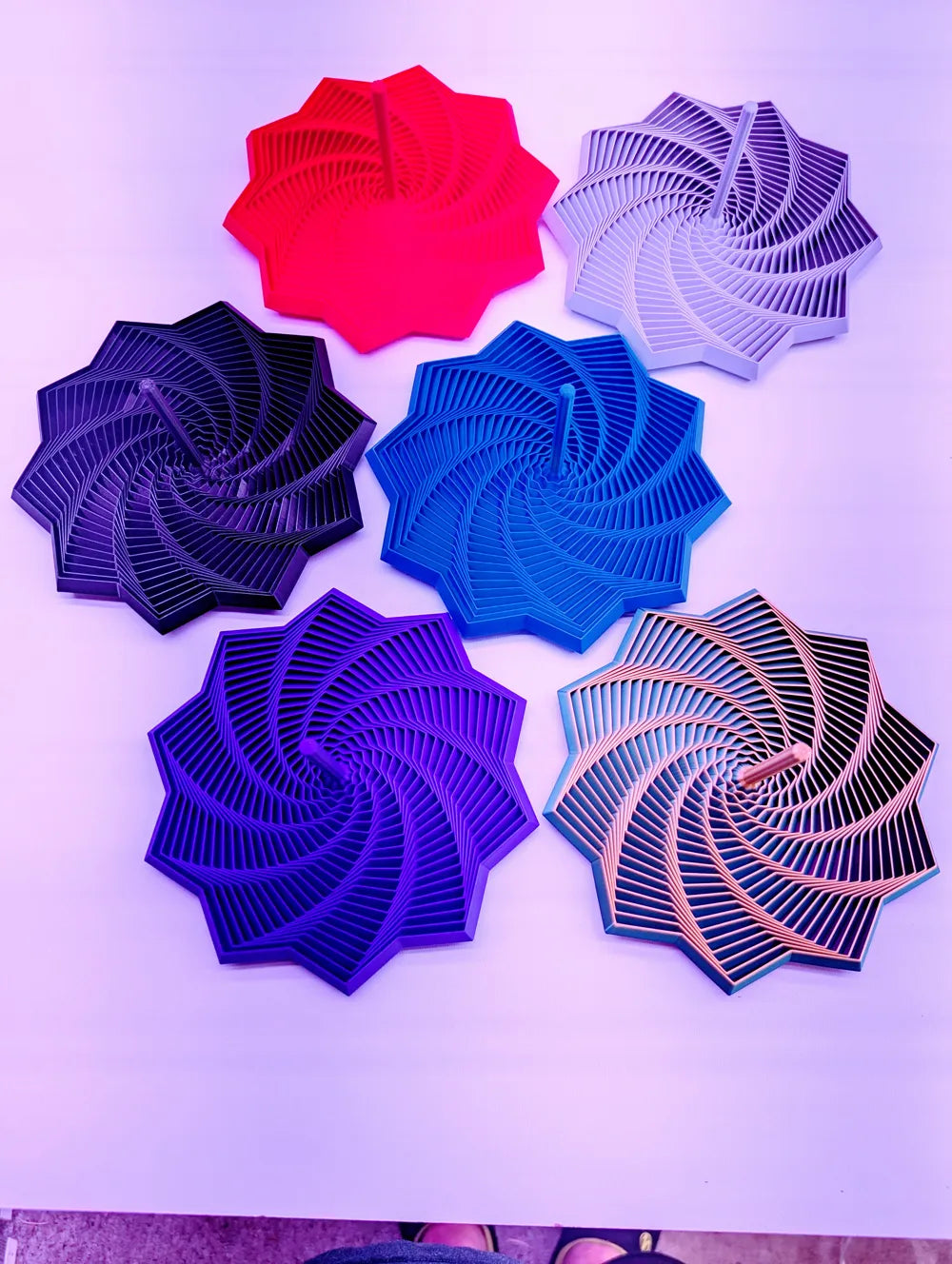Stele pliabile, printate 3D, din material PLA