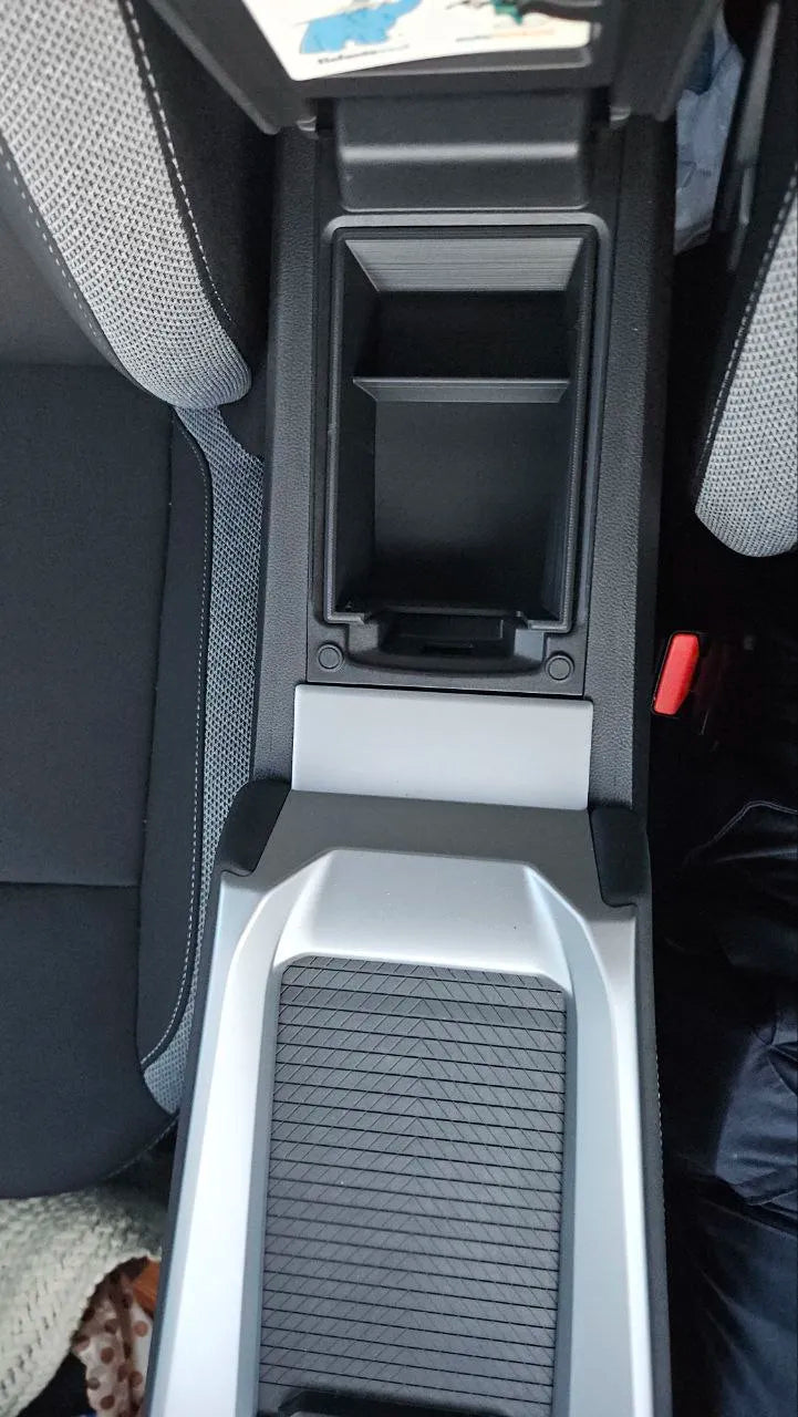 Organizator Cotieră Dacia Bigster 155, Printat 3D din PLA Negru, cu Compartimente