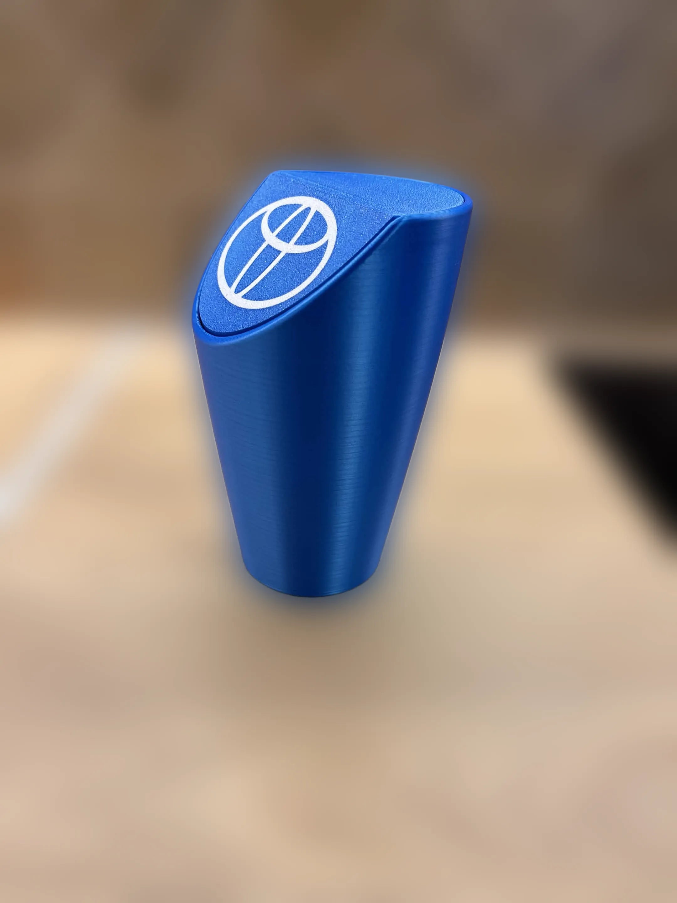 Coș de Gunoi Auto Universal tip Pahar, pentru Suport Pahare, Personalizabil cu Logo Marcă Auto,