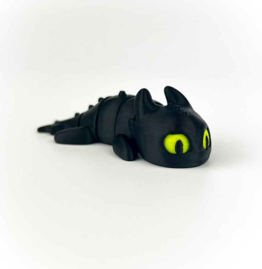 Figurina 3D Dragon Baby Toothless – Farmecul unui Erou Mitic
