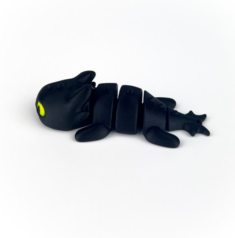 Figurina 3D Dragon Baby Toothless – Farmecul unui Erou Mitic