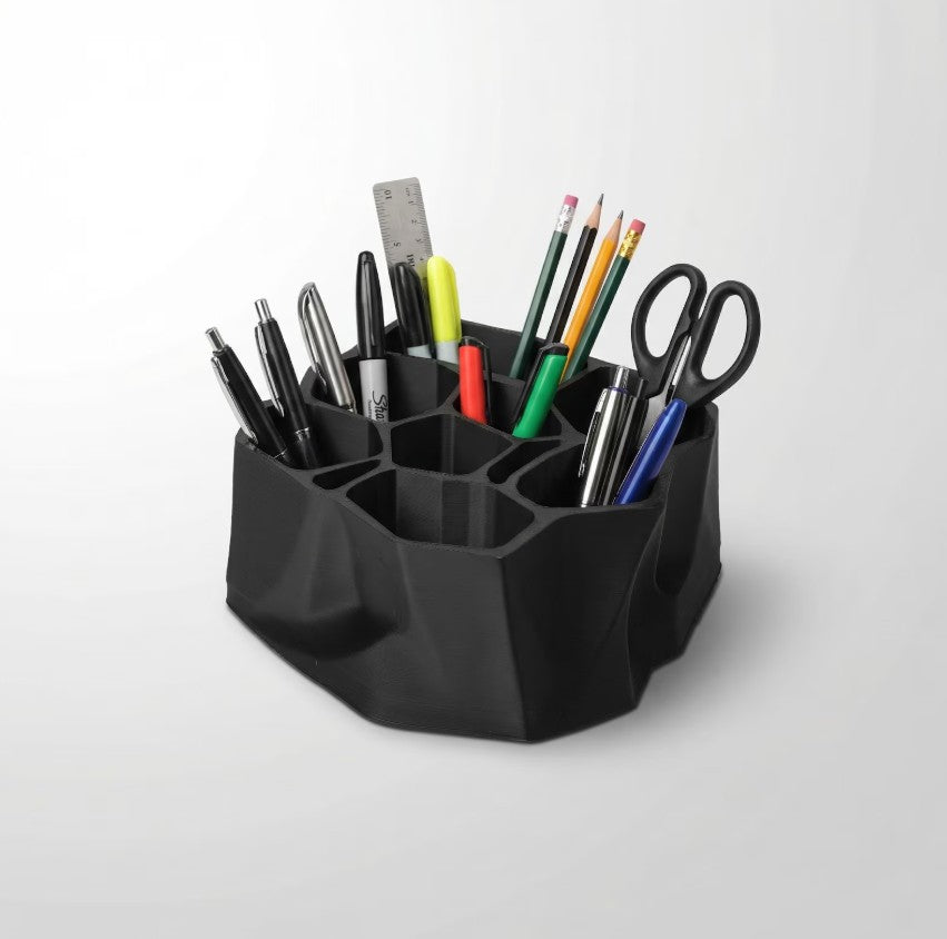 Organizator Birou cu Compartimente Hexagonale