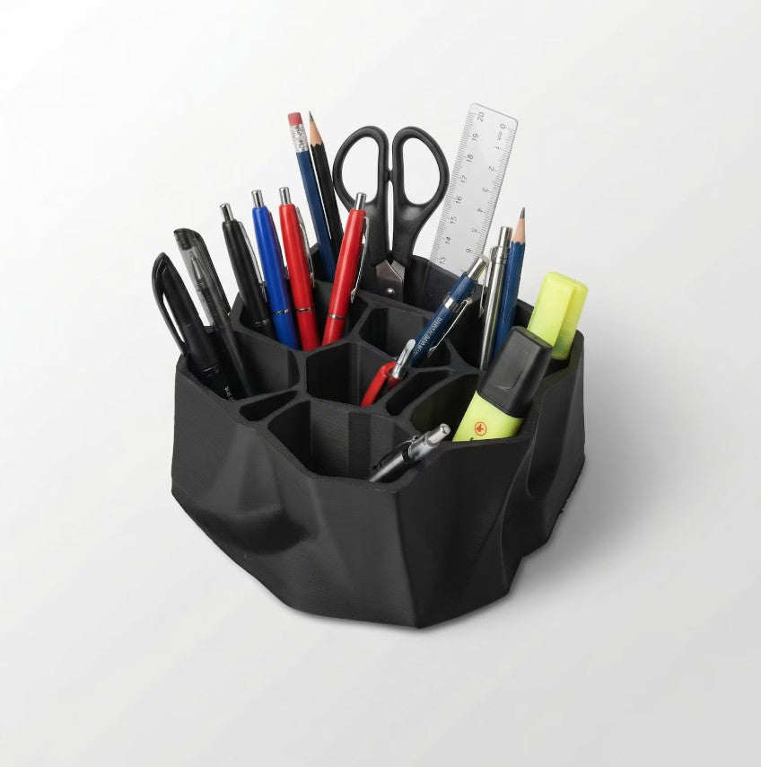 Organizator Birou cu Compartimente Hexagonale
