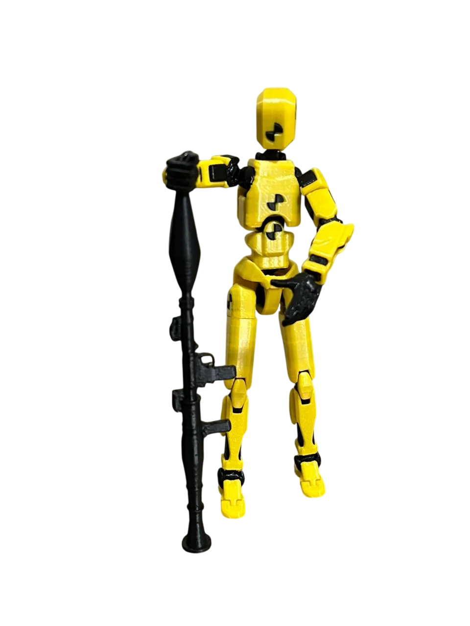 Accesoriu lansator RPG, 13cm , compatibil cu figurina articulată Dummy T13/R13, culoare negru